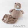 NOUKIE'S Oscar und Leon brauner Eichhörnchenplüsch mit blauer Schleppe 38 cm