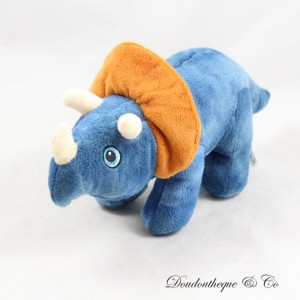 Soft FRIENDS Triceratops blau-braunes Dinosaurier-Plüschtier 25 cm
