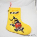 Hängesocke M&M'S HALLOWEEN Yellow Chocolate Candy Rot und Gelb Werbung