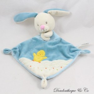 Flaches Hasen-Kuscheltier SIMBA TOYS Nicotoy blau rautenbesticktes Küken 33 cm