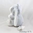 Musical Plüsch Bär MAX & SAX Kreuzung Kapuze Grau Kaninchen Stern Drachen Mond 25cm