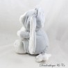 Musical Plüsch Bär MAX & SAX Kreuzung Kapuze Grau Kaninchen Stern Drachen Mond 25cm