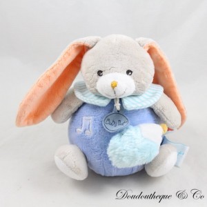 Musikalischer Hase Plüsch BABY NAT Pom
