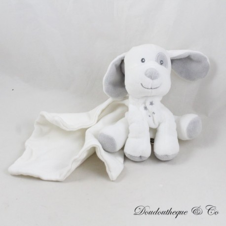 Peluche para perros CANDY SUGAR Pañuelo de anacardo blanco gris 27 cm Peluche para perros CANDY SUGAR Pañuelo de anacardo blanco gris 27 cm