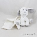Peluche para perros CANDY SUGAR Pañuelo de anacardo blanco gris 27 cm
