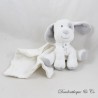 Peluche para perros CANDY SUGAR Pañuelo de anacardo blanco gris 27 cm