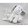Peluche para perros CANDY SUGAR Pañuelo de anacardo blanco gris 27 cm
