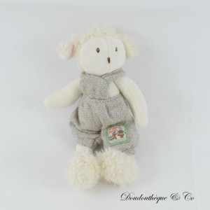 Schafplüsch MOULIN ROTY La grande famille Latzhose 22 cm