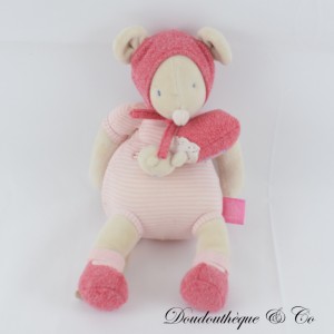 Musikalische Maus Plüschtier MOULIN ROTY Lila und Patachon 28 cm