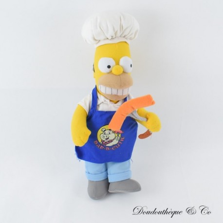 Homer Simpson 20. JAHRHUNDERT FOX Der Simpson BBQ Koch Plüsch 31 cm Homer Simpson 20. JAHRHUNDERT FOX Der Simpson BBQ Koch Plüsch 31 cm