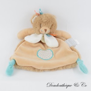Flaches Bären-Kuscheltier DOUDOU ET COMPAGNIE indien Tiwipi DC3638 20 cm