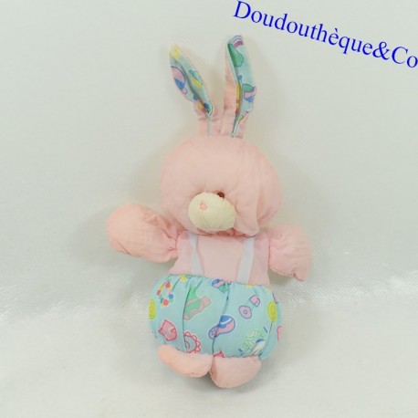 Mini Stoffhase Fallschirm Leinwand Bild Overall 14 cm Mini Stoffhase Fallschirm Leinwand Bild Overall 14 cm