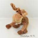 Peluche Elan Caribou COCKTAIL SCANDINAVE cerf marron 26 cm