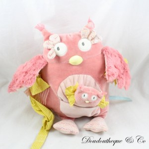 Eule Aktivität Plüsch MOULIN ROTY Mademoiselle et Ribambelle