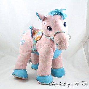 DOODLE PONY Pink Blau Pferd Plüsch