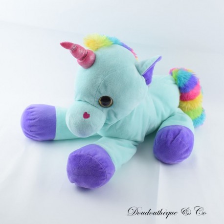 Peluche licorne yeux brillant deals