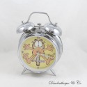 Garfield TROPICO DIFFUSION Katzenwecker Metallgrau Gelber Hintergrund 18 cm