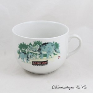 Jurassic Park AMBLIN Triceratops Vintage Keramik Dinosaurier Schale 1992