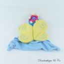 Elfenpuppe Kuscheltier KATHERINE ROUMANOFF Vertbaudet blauer Schmetterling 24 cm