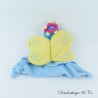 Elfenpuppe Kuscheltier KATHERINE ROUMANOFF Vertbaudet blauer Schmetterling 24 cm