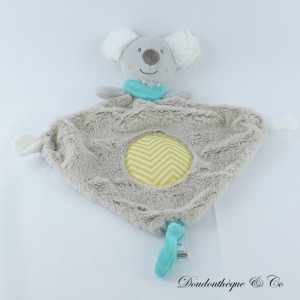 Koala Flachdecke TIGEX grau gelb grün raute 40 cm