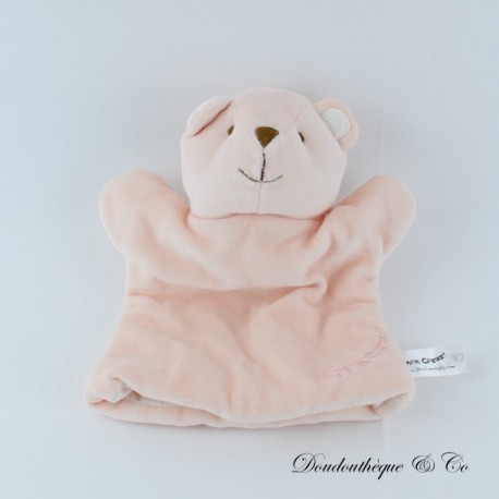 MONCOEURBABY beige Bärenpuppe Kuscheltier 20 cm MONCOEURBABY beige Bärenpuppe Kuscheltier 20 cm