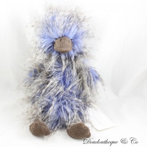 Ausgestopfter Straußenvogel JELLYCAT Blaugraue Fellfeder 32 cm