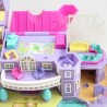 Polly Pocket House Mansion BLUEBIRD Magical Mansion 1994 con 2 personaggi