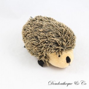 Beigebrauner Igel Plüsch mit langen Haaren