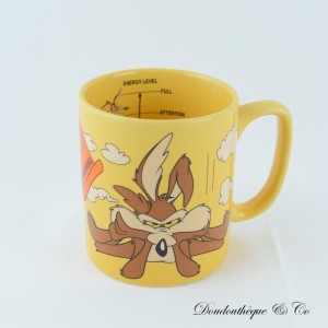Becher Vile the Coyote und Beep Beep AVENUE OF THE STARS Looney Tunes Warner Bros "Bad Morning" 10 cm
