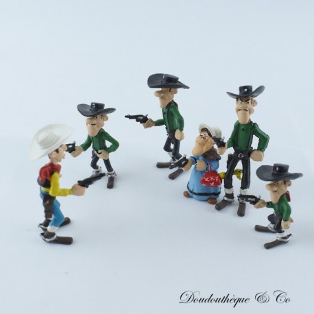 6er-Set Lucky Luke und die Daltons PLASKOOL Figuren 6 cm 6er-Set Lucky Luke und die Daltons PLASKOOL Figuren 6 cm