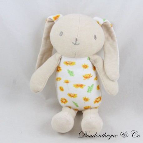 KLORANE Hase Plüschblumen Gelb Beige KLORANE Hase Plüschblumen Gelb Beige