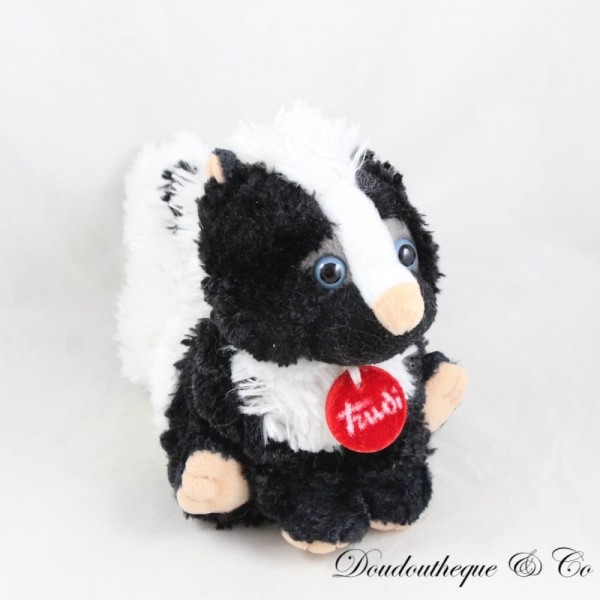 TRUDI black white skunk ferret plush toy 15 cm SOS cuddly toy