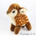 Peluche biche marron beige faon vintage