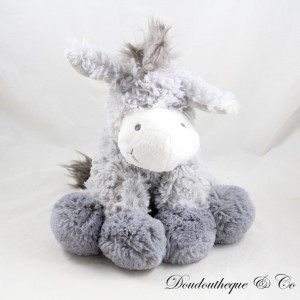 GIPSY grigio grigio peluche d'asino a pelo lungo