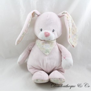 Musikalisches Hase-Plüschtier BOUT'CHOU Monoprix pink