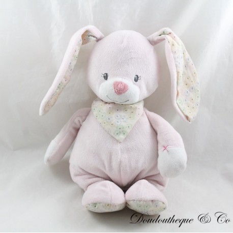 Musikalisches Hase-Plüschtier BOUT'CHOU Monoprix pink Musikalisches Hase-Plüschtier BOUT'CHOU Monoprix pink