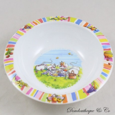 Diddl Maus Schüssel Plastik Schüssel Suppenteller Picknick Diddl und Diddlina Diddl Maus Schüssel Plastik Schüssel Suppenteller Picknick Diddl und Diddlina