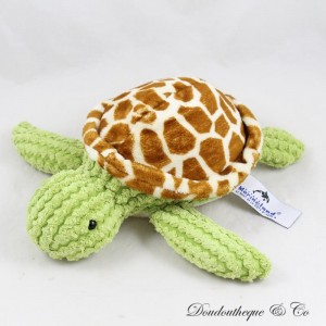 MARINELAND Schildkröte Plüsch Gerippt Grün Braun 22 cm Wasserpark
