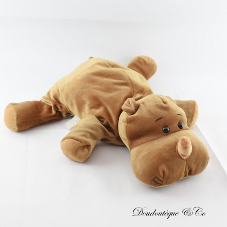 Vintage Rhinoceros Plüsch SUPERTOYS GIPSY Brauner Stil Rumple Kunststoffaugen 37 cm Vintage Rhinoceros Plüsch SUPERTOYS GIPSY Brauner Stil Rumple Kunststoffaugen 37 cm