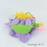 Verwandelbare Plüschpopples Lila Blumen Jahrgang 2010 15 cm