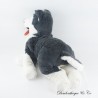 IKEA XXL Livlig grau weiß Siberian Husky Hund Plüschtier 57 cm