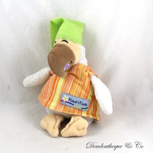 Dodo Vogel Plüsch WALLY PLÜSCHTIERE Mauritius grün orange Schnullerhut 256cm