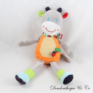 OUATOO Logitoys orange Giraffe Kuh Plüsch
