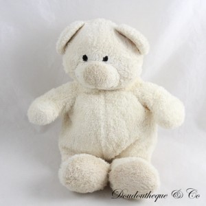 Teddybär NICOTOY beige Decke Lächeln
