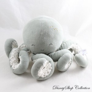 Oktopus Plüsch LITTLE DUTCH Ocean Mint grüne Tentakel 22 cm