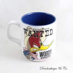 Woody Woodpecker PORT AVENTURA WORLD Wanted Cowboy Becher 10 cm