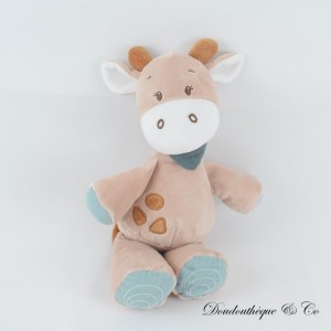 NATTOU Luna & Axel brauner und grüner Giraffenplüsch 35 cm