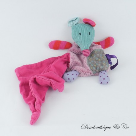 Maus Einstecktuch Kuscheltier MOULIN ROTY Les Jolis pas beaux 16 cm Maus Einstecktuch Kuscheltier MOULIN ROTY Les Jolis pas beaux 16 cm