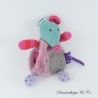 Maus Einstecktuch Kuscheltier MOULIN ROTY Les Jolis pas beaux 16 cm